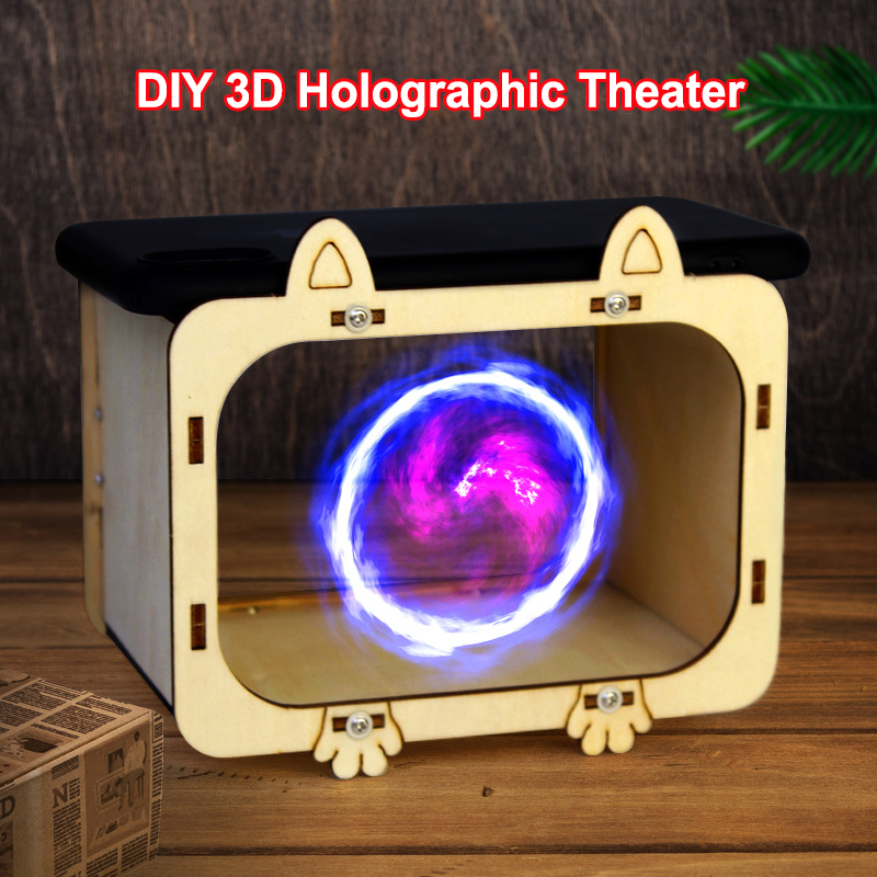 Diy Electronics Kids - DIY 3D teatro holográfico proyector de