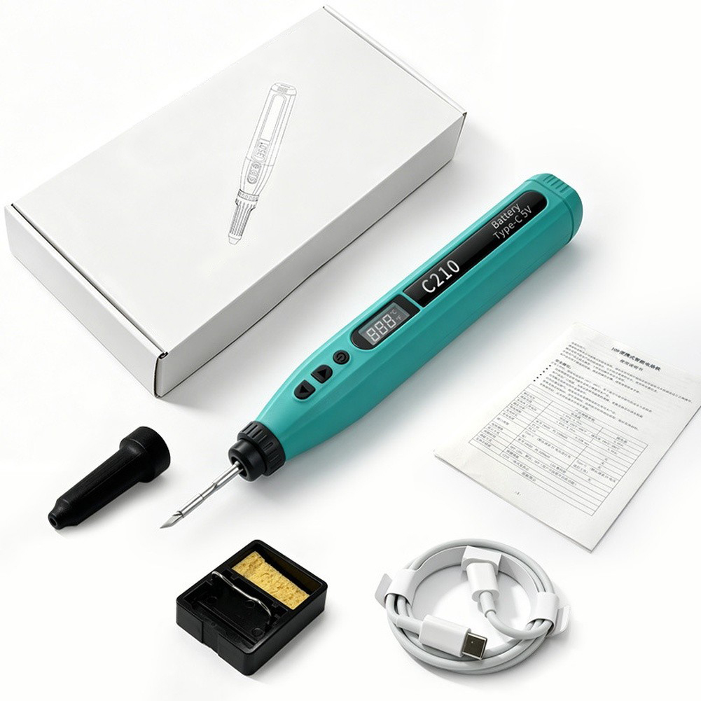 Diy Electronics Tools - Juego de soldador USB digital inteligente,