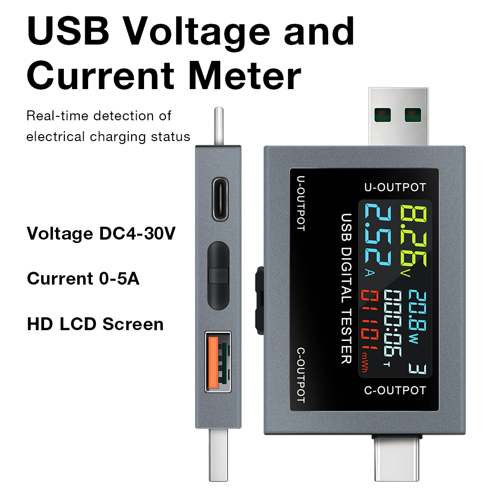 Logic Analyzer Usb - Probador de Carga USB Tipo-C, DC