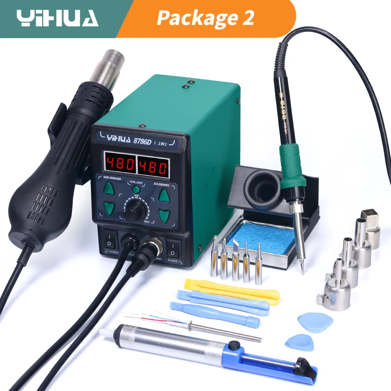 Diy Electronics Tools - YIHUA 8786D soldador Estación de soldadura