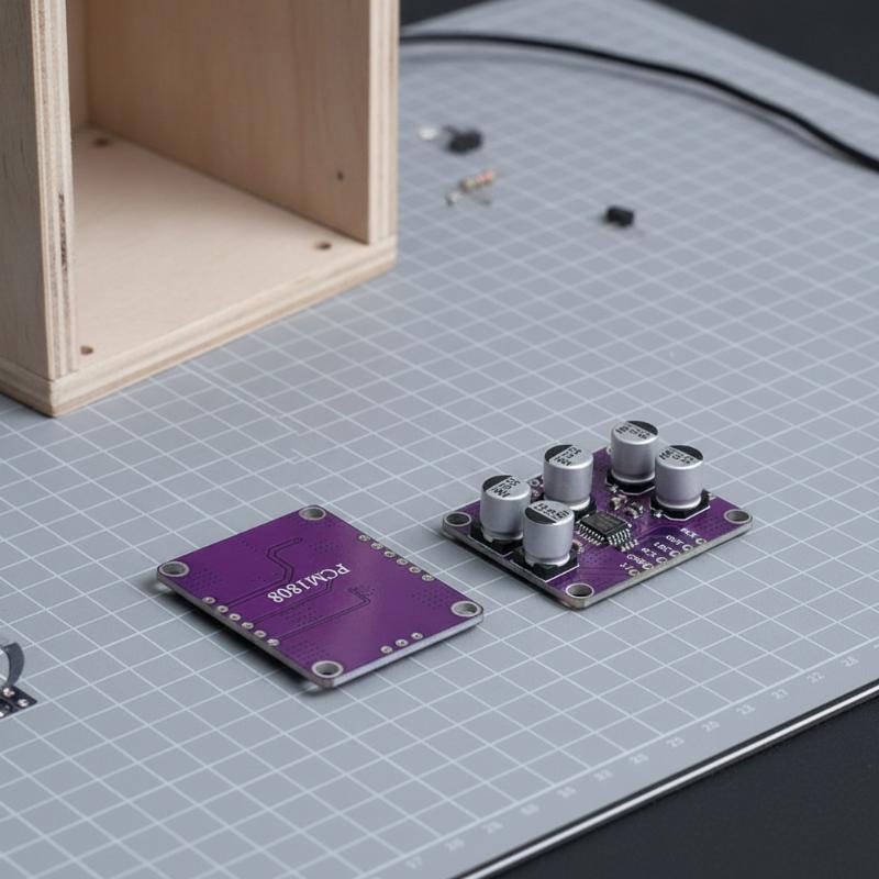 Diy Audio Electronics Kit - NUEVO Módulo ADC Estéreo PCM1808 de