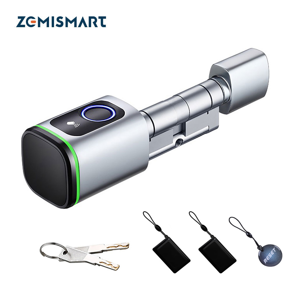 Diy Home Electronics - Zemismart-cerradura electrónica inteligente BLE, funciona con