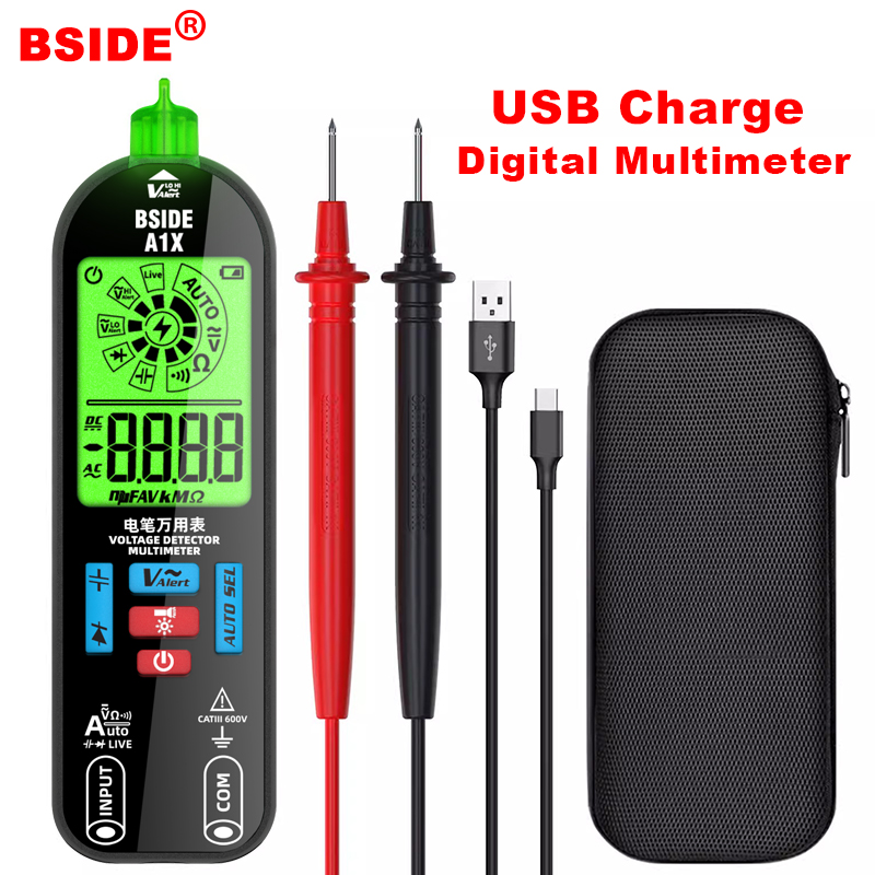 Logic Analyzer Usb - Multímetro Digital Inteligente BSIDE A1X con