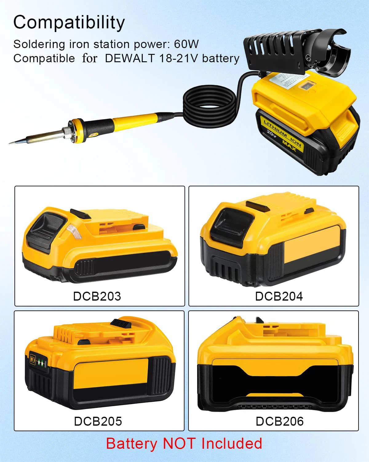 Kit de soldador portátil Compa - Diy Electronics Tools reseña y precio