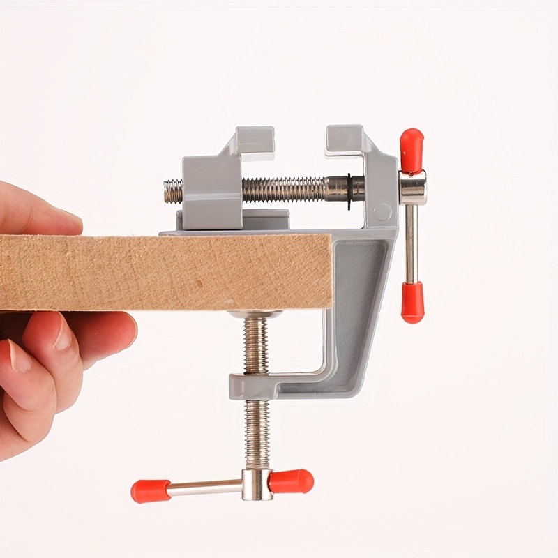 Mini tornillo de banco de alea - Diy Electronics Bench reseña y precio