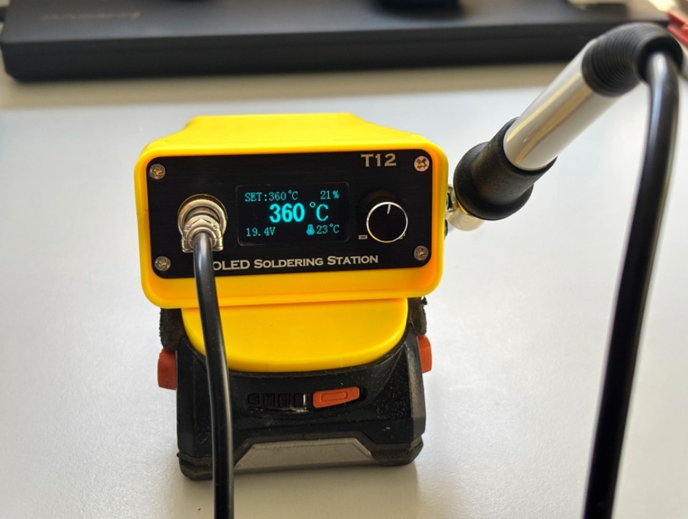 Soldador Inalámbrico T12 para  - Diy Electronics Bench reseña y precio