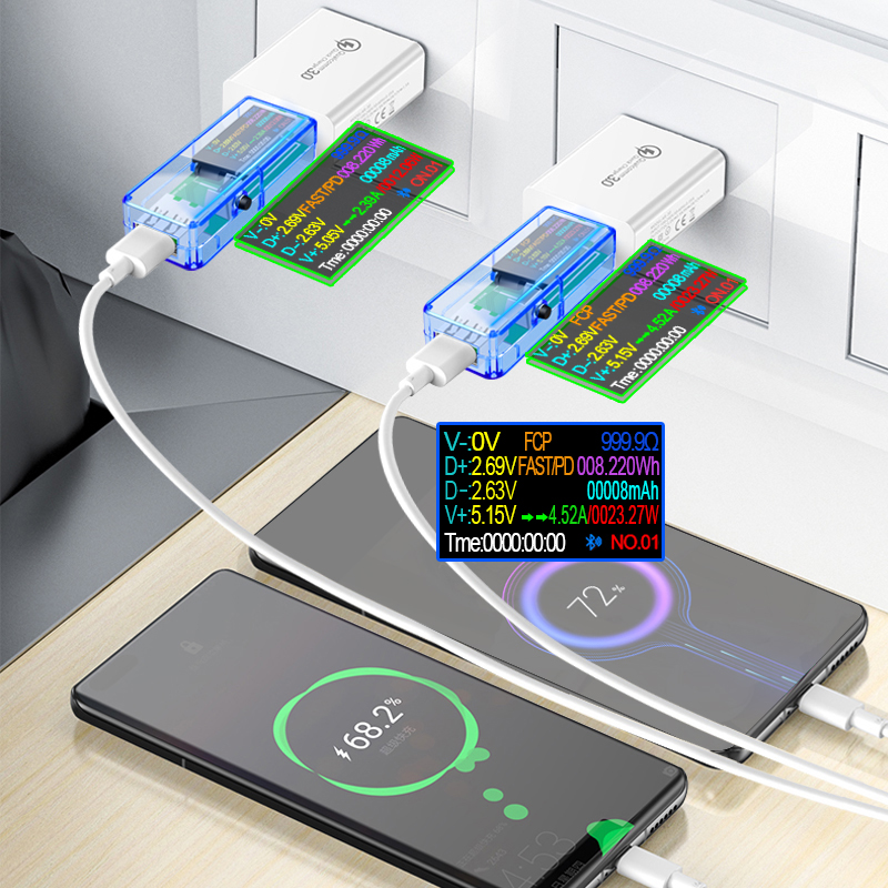 Probador USB 3,1 15 en 1, volt - Logic Analyzer Usb reseña y precio