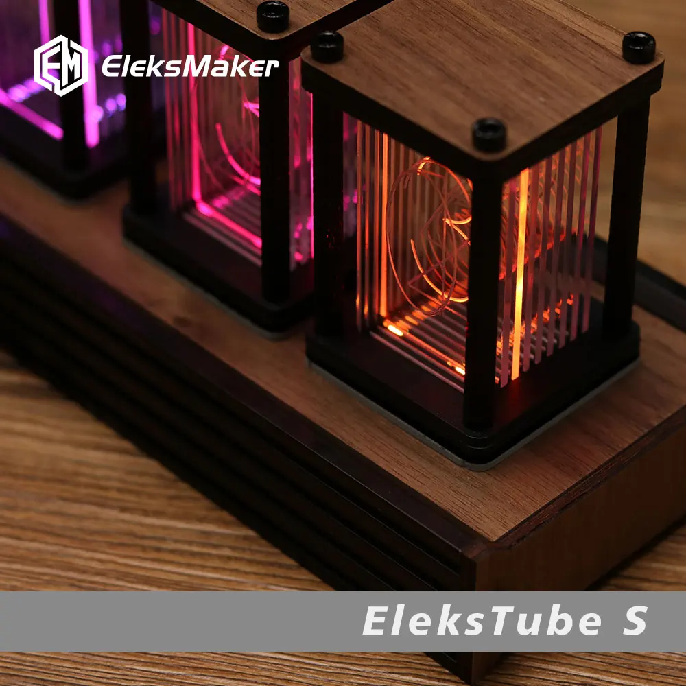 Reloj de tubo RGB Nixie, reloj - Diy Electronics Ideas reseña y precio