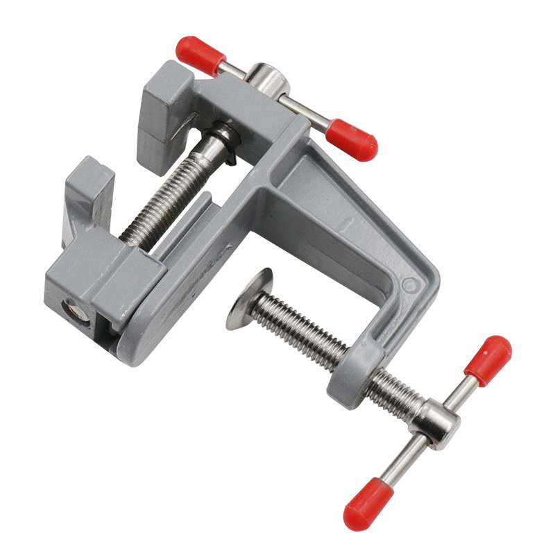 Mini Tornillo de Banco de Alum - Diy Electronics Bench reseña y precio