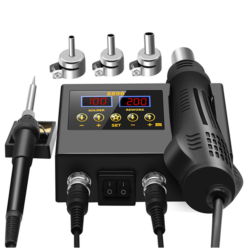 Estación de Soldadura Digital  - Hot Air Rework Station reseña y precio
