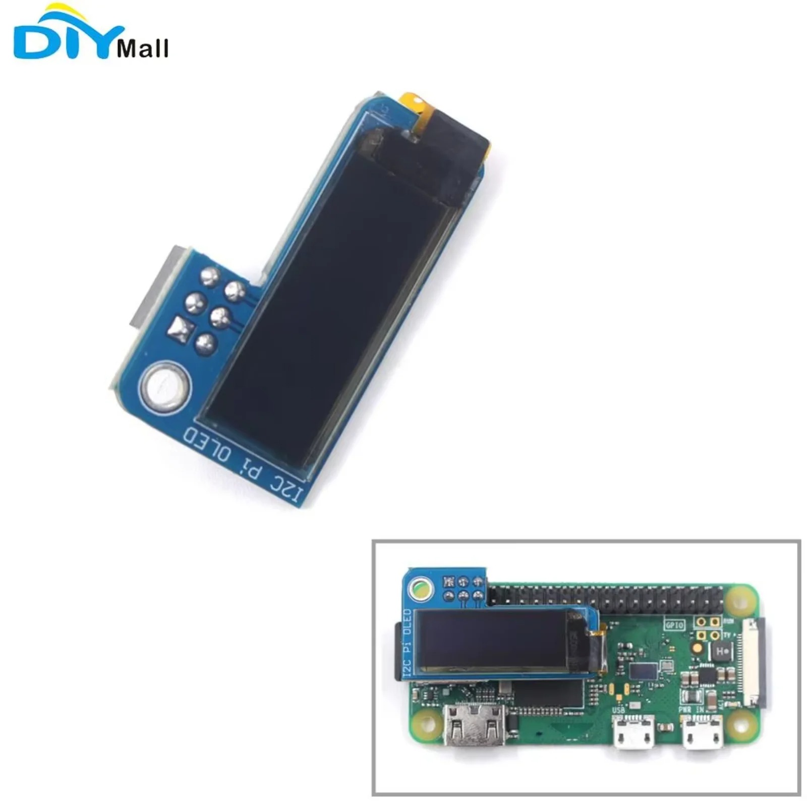 DIYmall Pantalla OLED de 0.91  - Diy Electronics Raspberry Pi reseña y precio