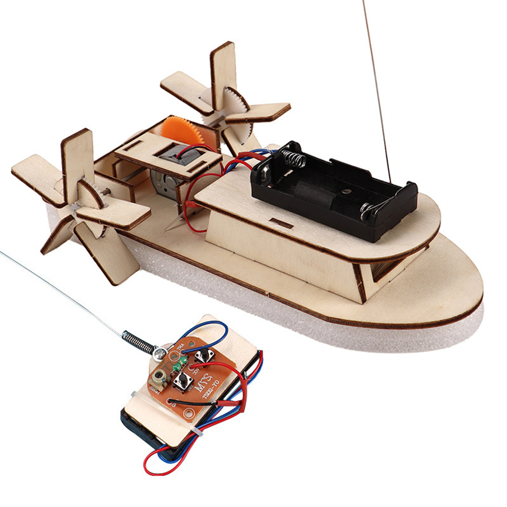Modelo de barco de madera para - Diy Electronics Kids reseña y precio
