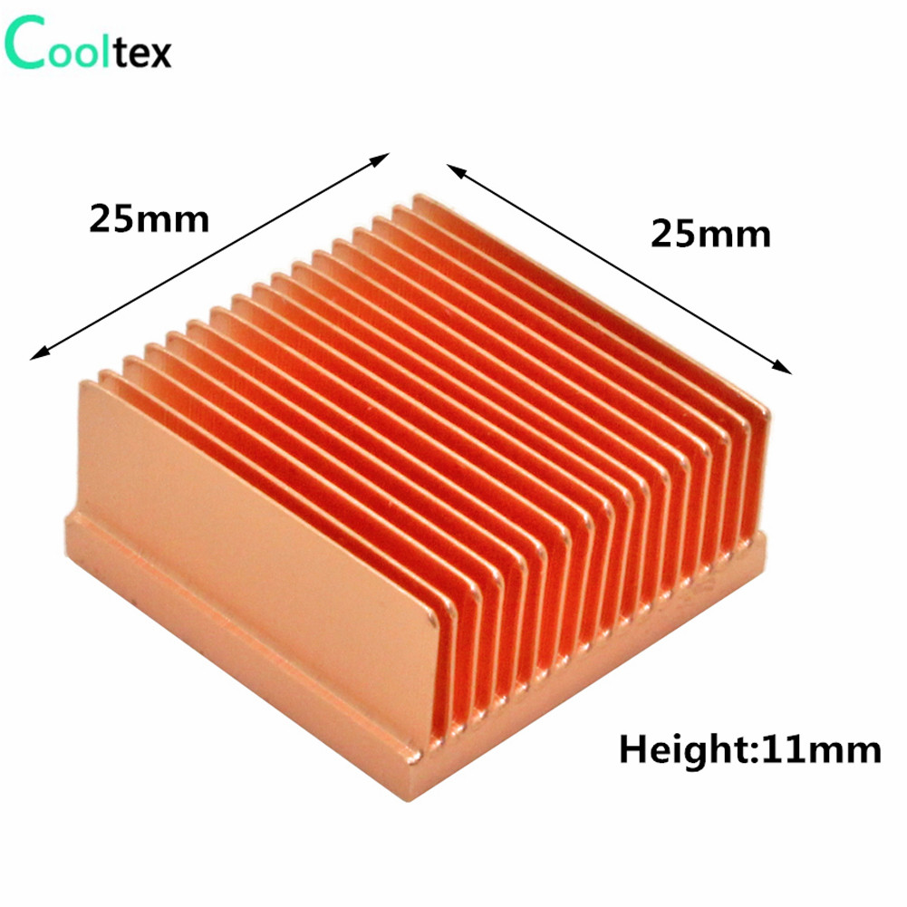 Disipador de calor de cobre pu - Diy Electronics Raspberry Pi reseña y precio