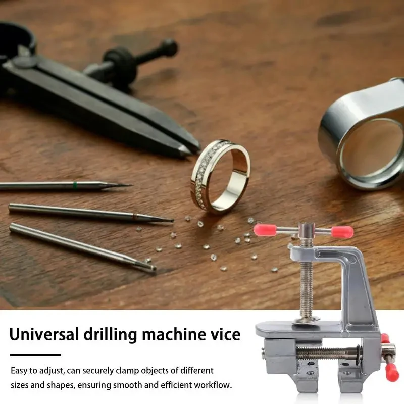 Mini tornillo de banco, abraza - Diy Electronics Bench reseña y precio