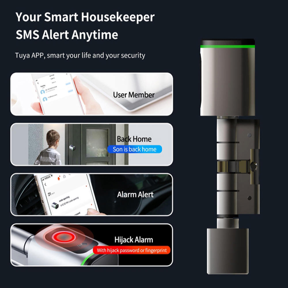 Zemismart-cerradura electrónic - Diy Home Electronics reseña y precio