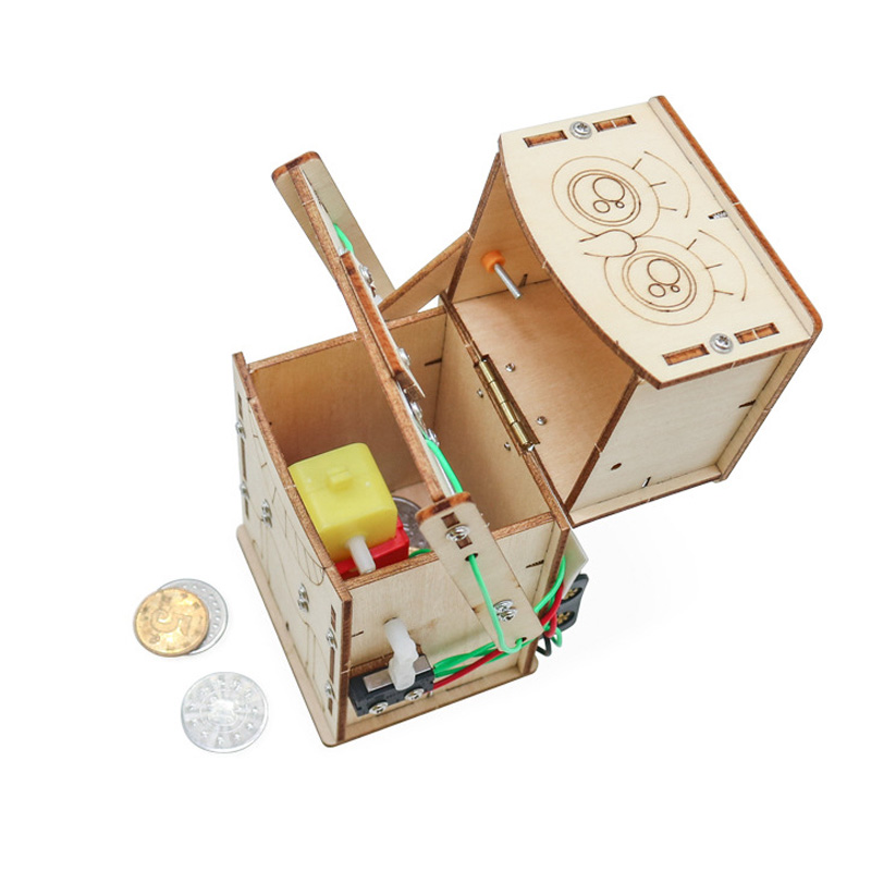 Robot de monedas de alimentaci - Diy Electronics Kids reseña y precio