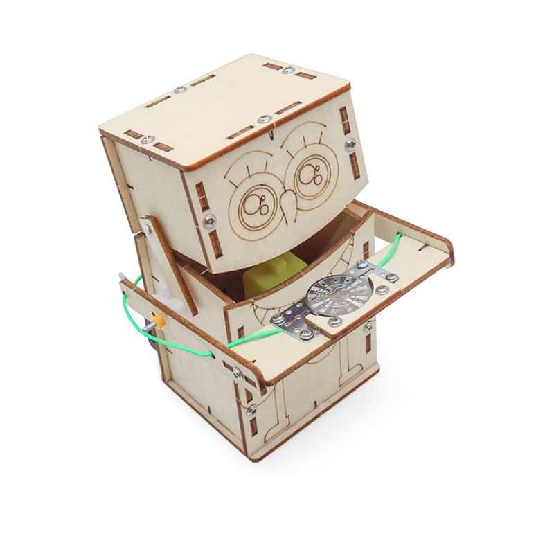 Robot de monedas de alimentaci - Diy Electronics Kids reseña y precio