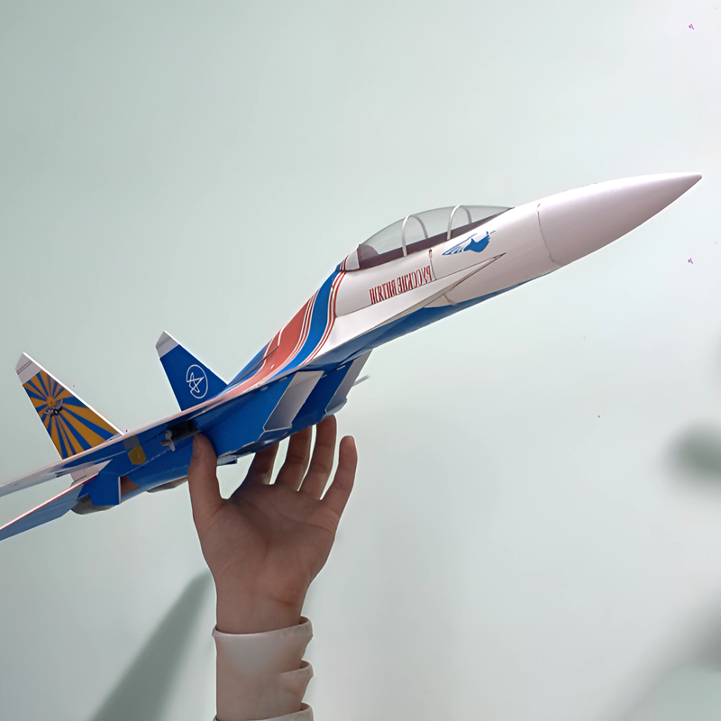 Su-27 Avión de Combate RC con  - Diy Electronics Kids reseña y precio