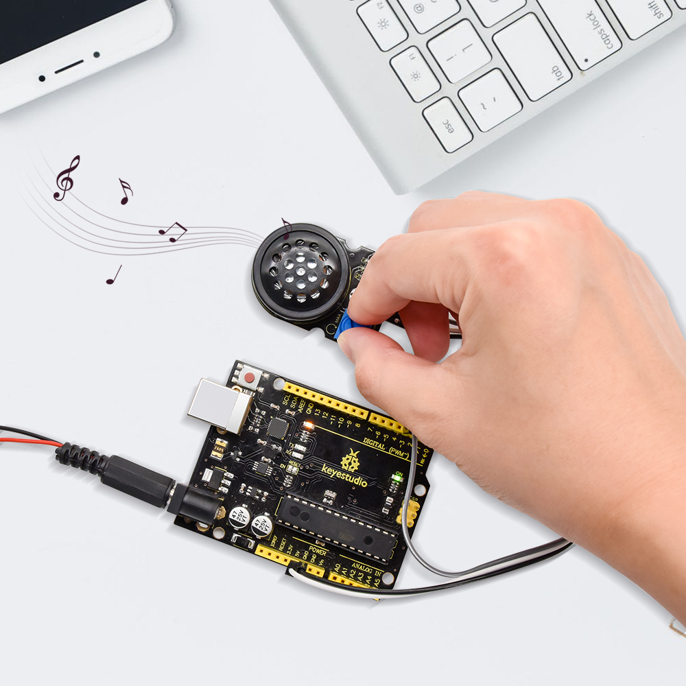 Kidsbits Keyestudio-AMPLIFICAD - Diy Audio Electronics Kit reseña y precio