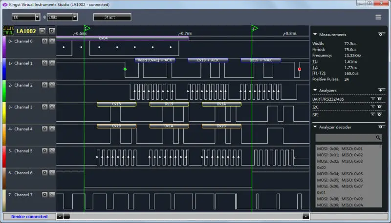 Analizador lógico USB Kingst L - Logic Analyzer Usb reseña y precio