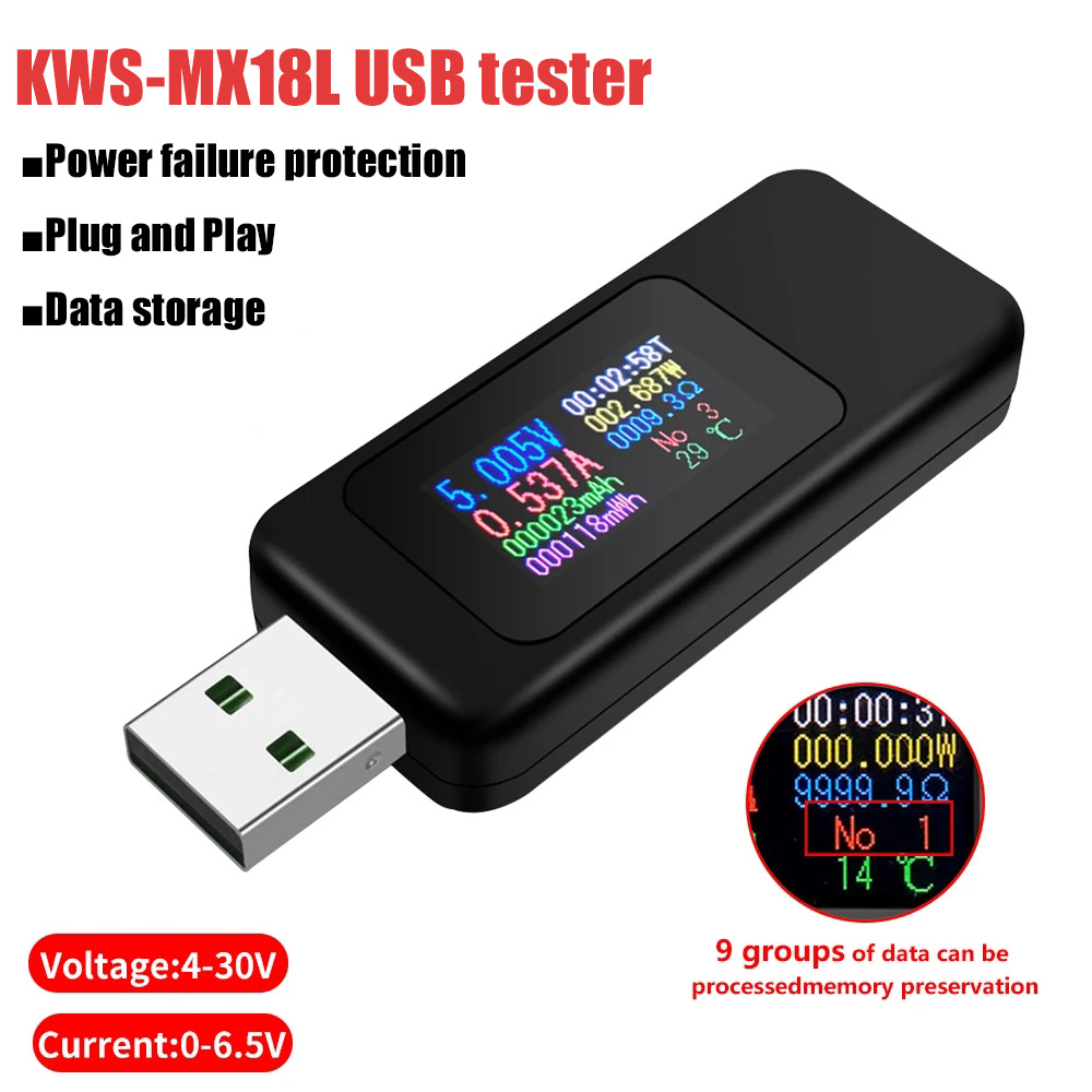 Probador USB 10 en 1, voltímet - Logic Analyzer Usb reseña y precio