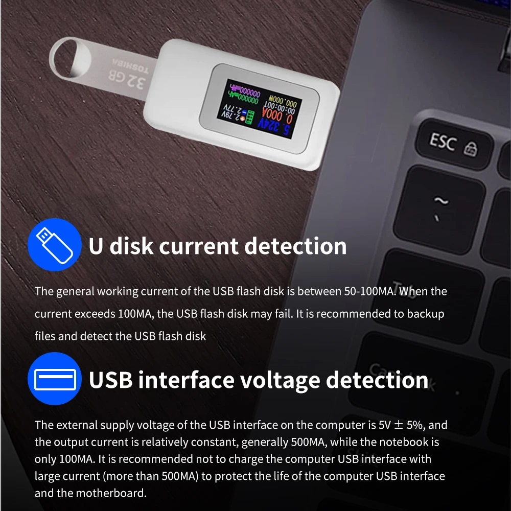 Probador USB 10 en 1, voltímet - Logic Analyzer Usb reseña y precio