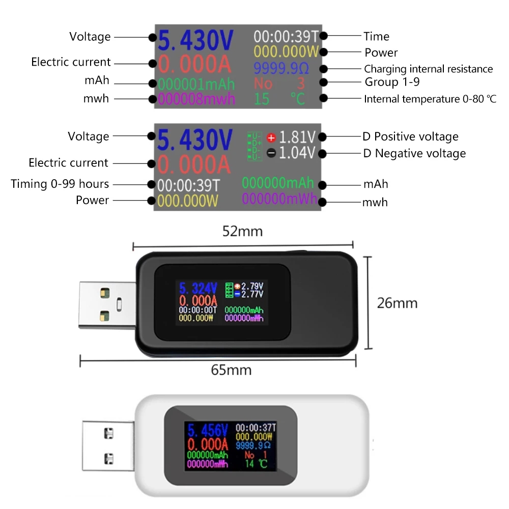 Probador USB 10 en 1, voltímet - Logic Analyzer Usb reseña y precio
