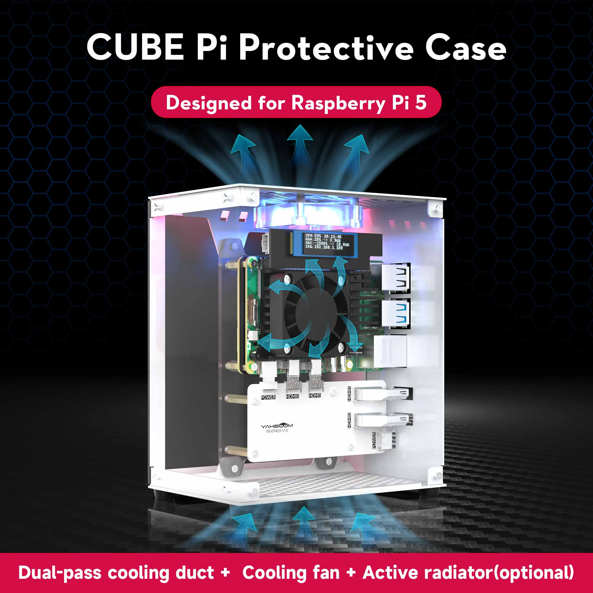 Kit protector de carcasa Raspb - Diy Electronics Raspberry Pi reseña y precio