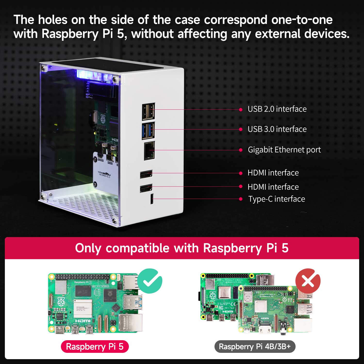 Kit protector de carcasa Raspb - Diy Electronics Raspberry Pi reseña y precio